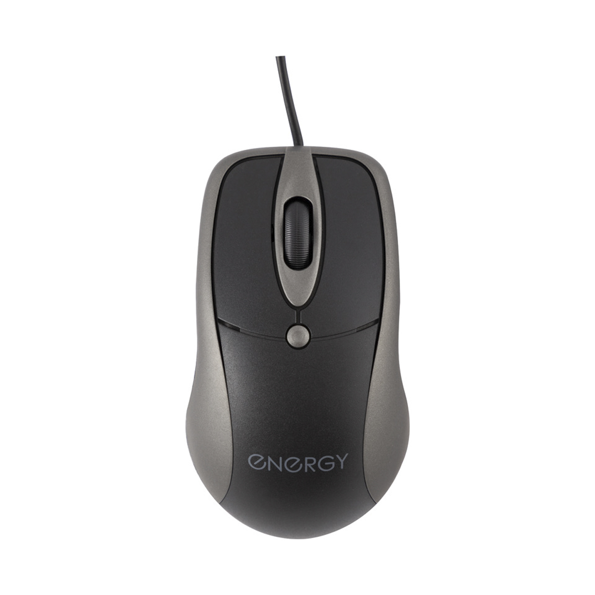 Мышь проводная оптическая ek-002 (черный/серый) (1/100) "energy"
