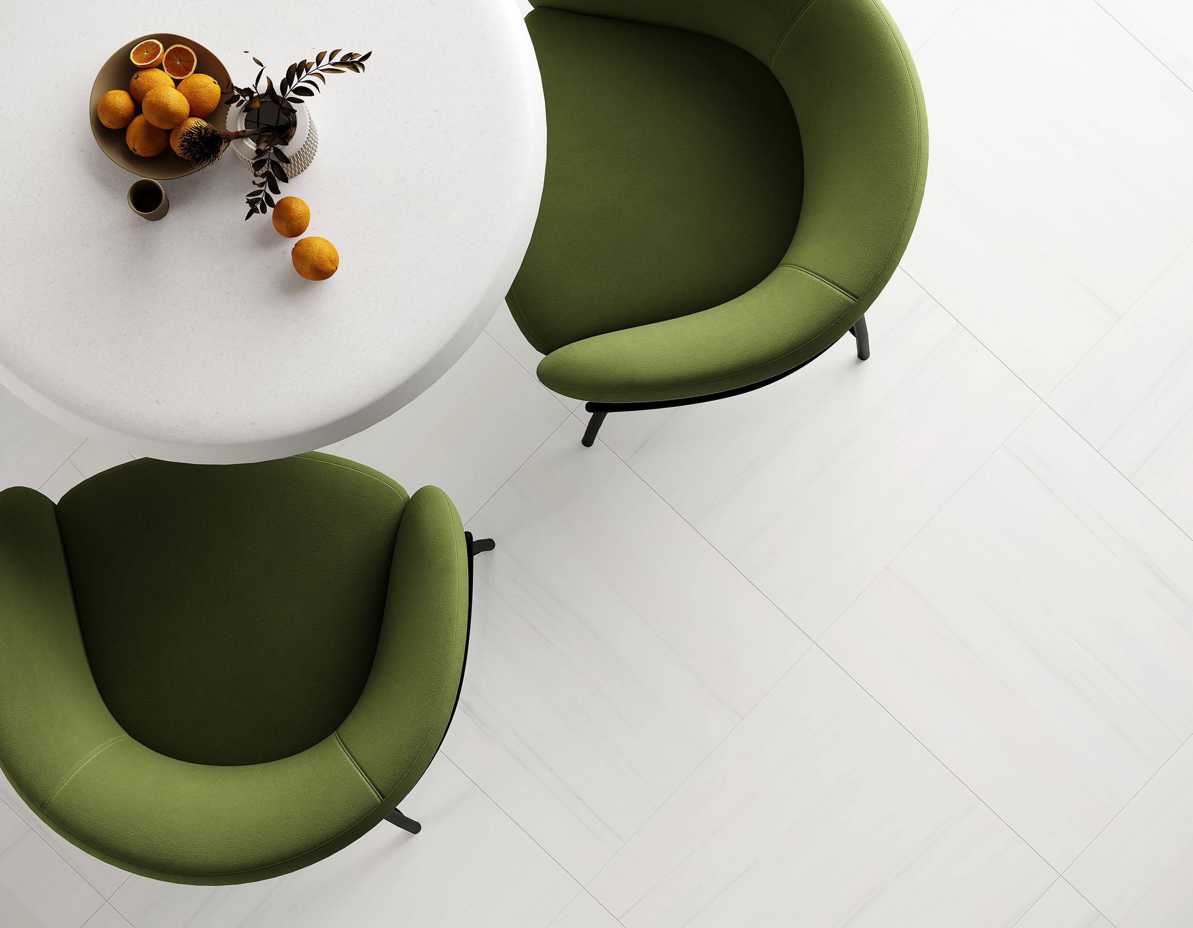 Dolomite natural керамогранит белый полированный 60x60