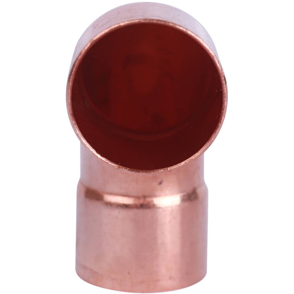 Отвод двухраструбный 18 мм / 90° под пайку медный SANHA 15002A18E