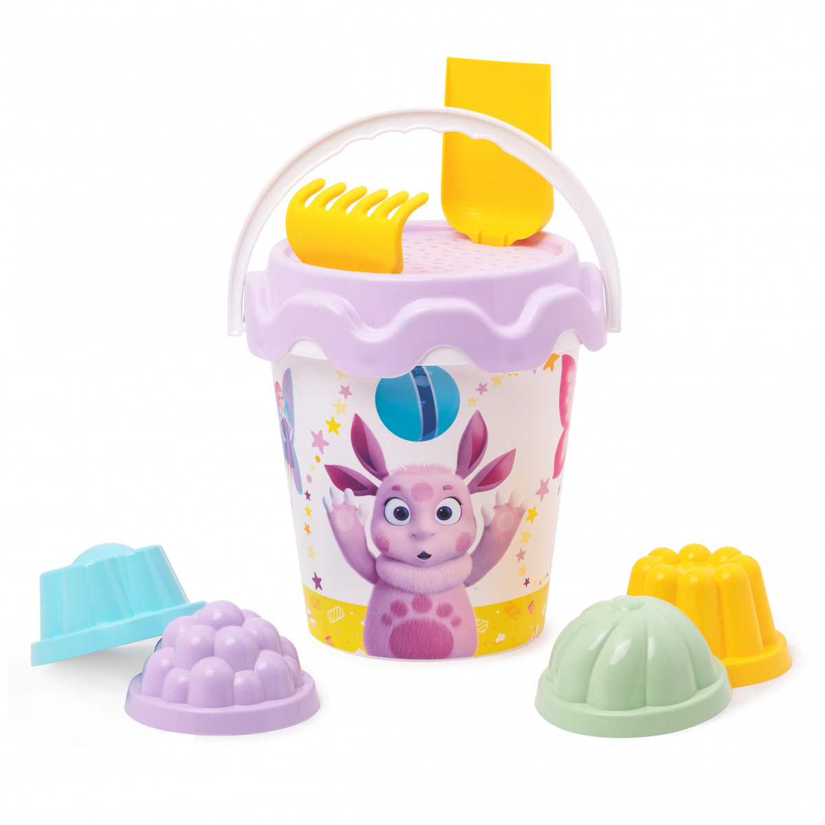 Набор для игры с песком "лунтик" (1/16)  "альтернатива" м8455