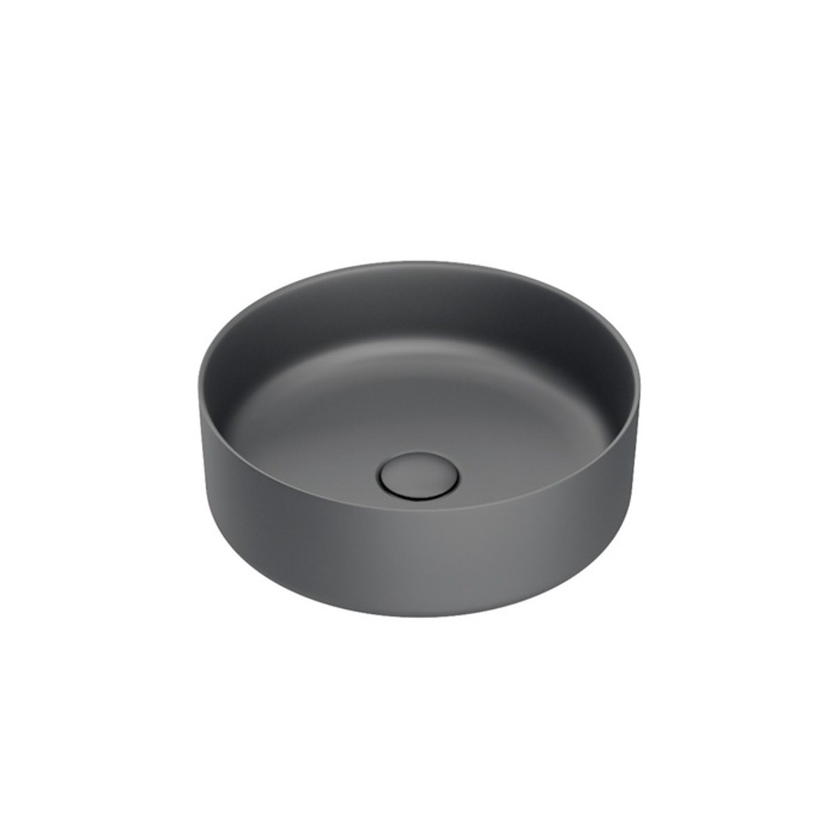 Раковина накладная "ray" (серый матовый) (1) "iddis" raygm03i27