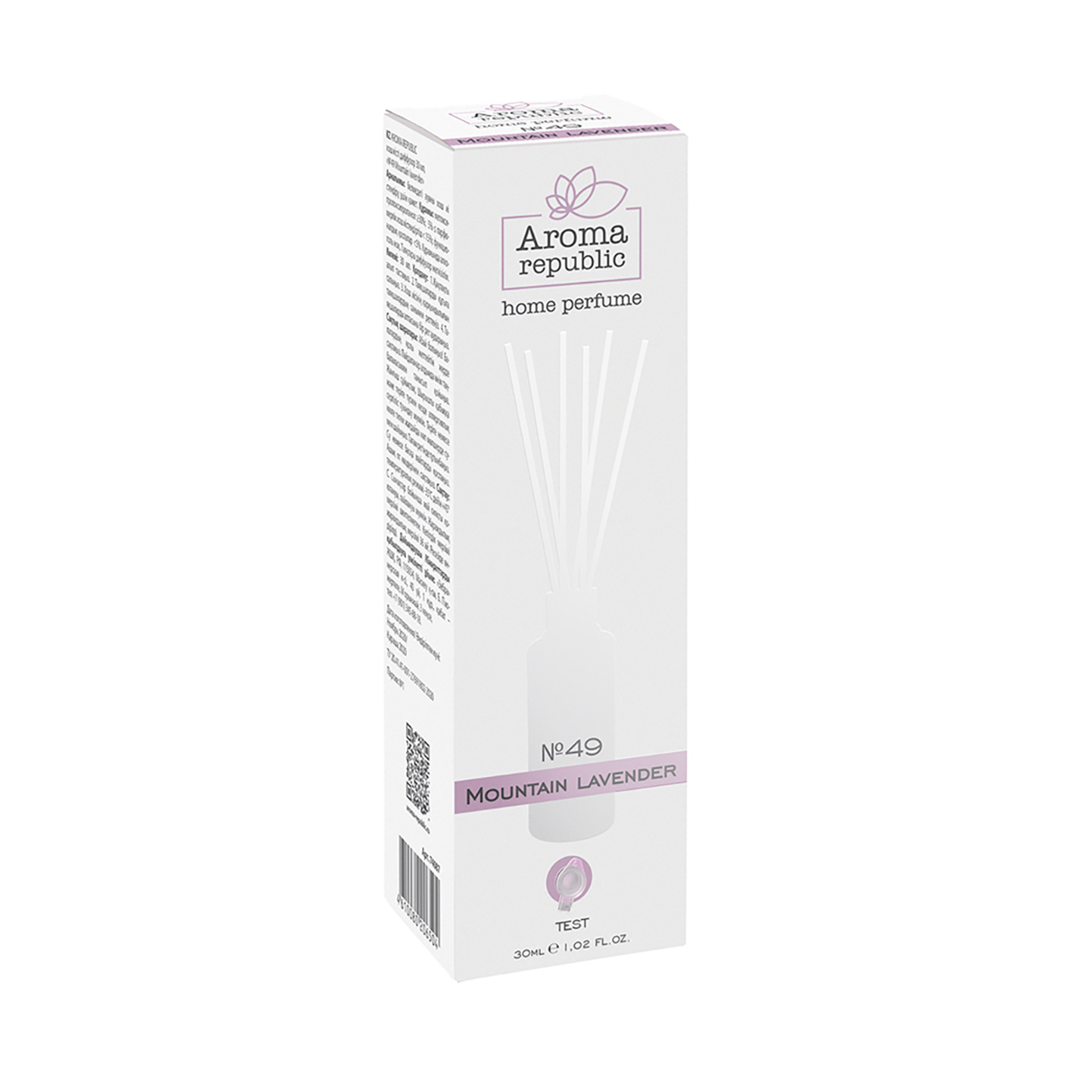 Диффузор ароматич. 30 мл "№49 mountain lavender" (1/20) "aroma republic"