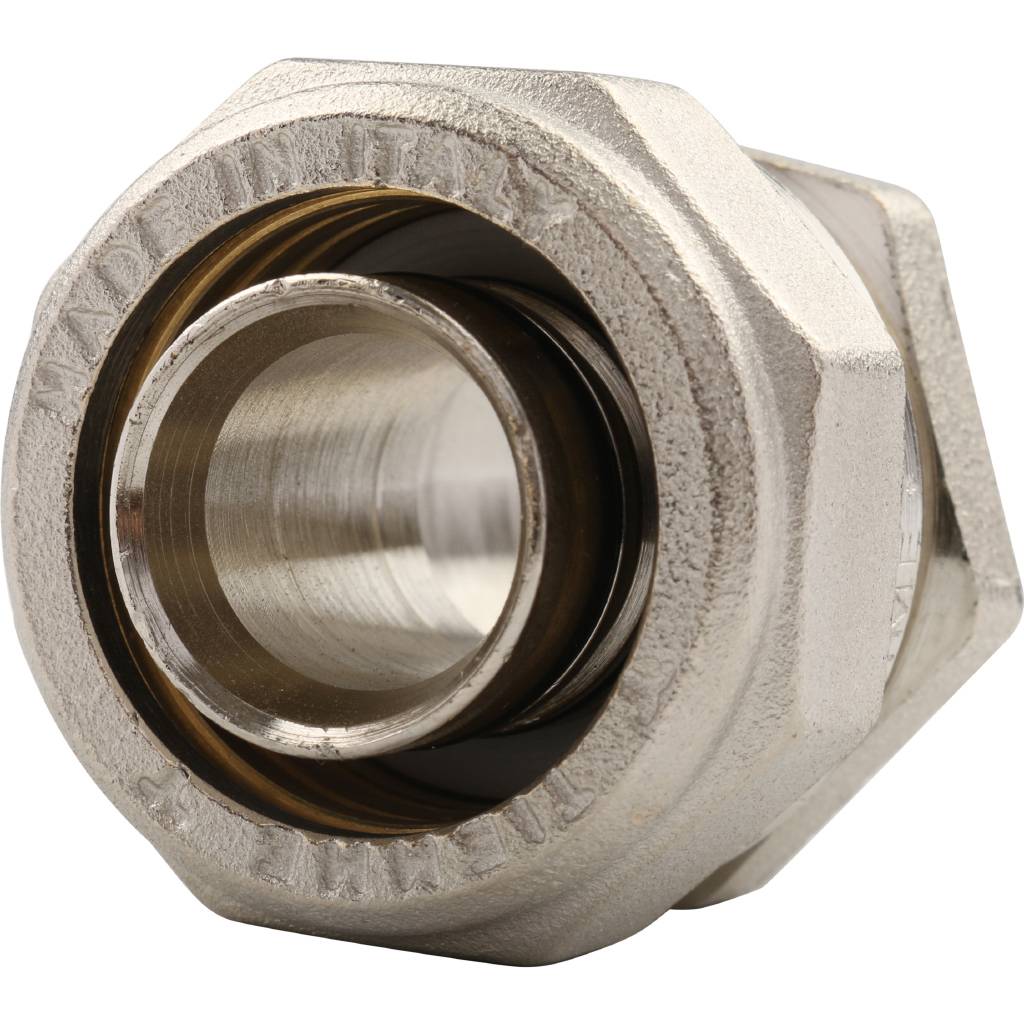 Обжимная муфта НР 26 х 3/4" TIEMME для металлопластиковых труб