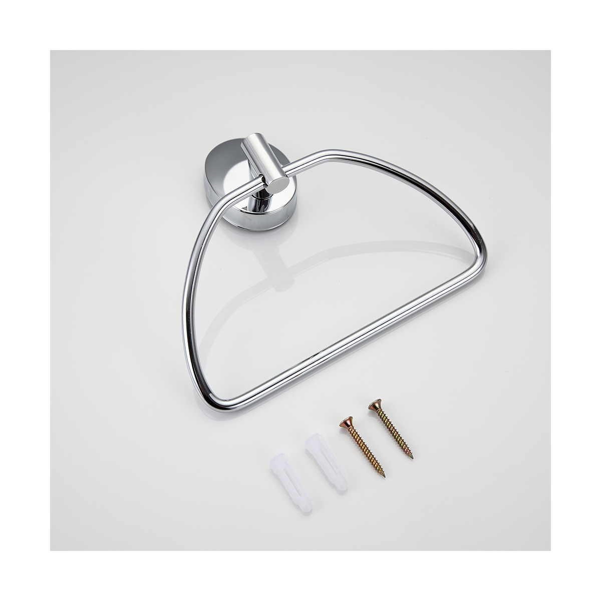 Полотенцедержатель-полукольцо f1604-2, хром (1/10/40) "frap"