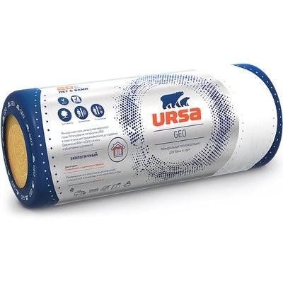 Урса фольгированная URSA М11-Ф (1200х12500х50мм) 0,75м3 15м2