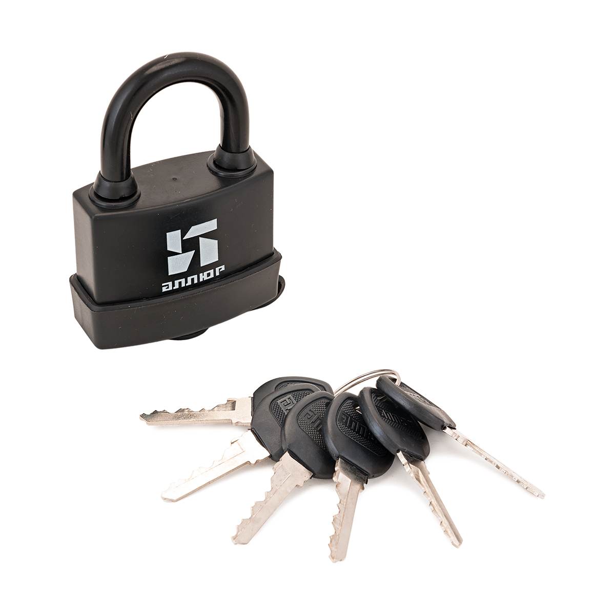 Замок навесной всепогодный вс1ч- 376п  10 мм (6 ключей) (1/6/24) "аллюр"