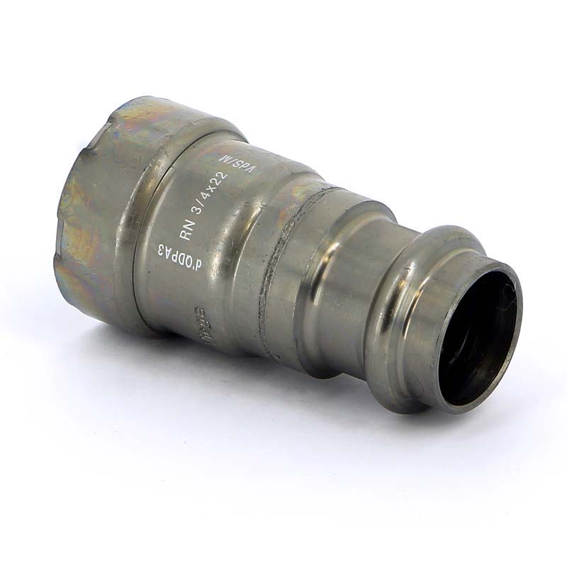 Переход пресс Megapress нелегир. оцинк.сталь SC-Contur Viega PN=6 бар 22 x3/4"