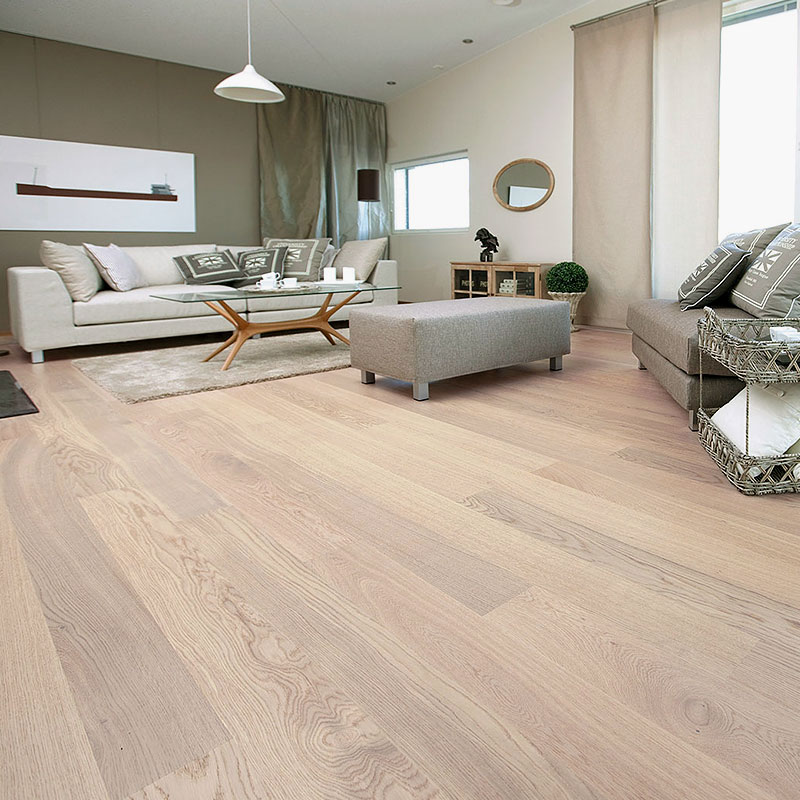 Паркетная доска Upofloor Дуб Селект Марбл матовый трехполосный Oak Select Marble Matt