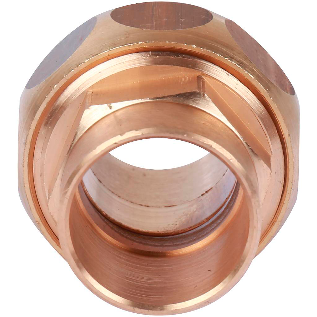 Американка (сгон) 22 мм уплотнение конус SANHA под пайку бронзовая 1434022