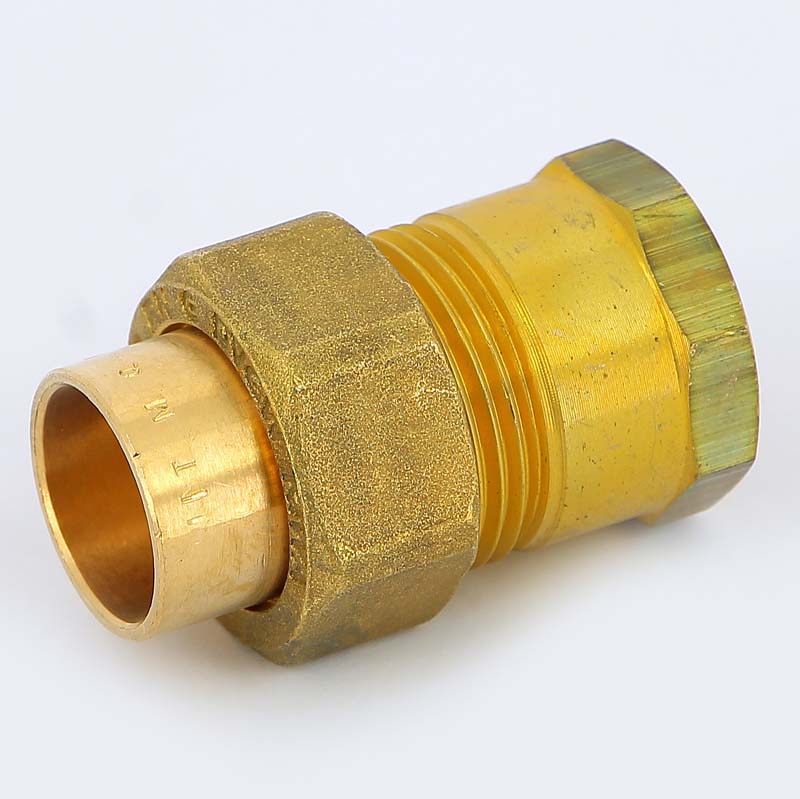 Американка с плоской прокладкой VIEGA пайка ВР 15x1/2"