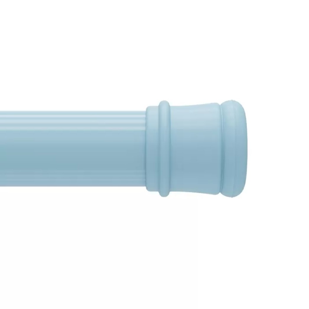 Штанга для ванной алюмин. телескоп. 110-200 см голубая (1/24) "milardo"  011a200m14