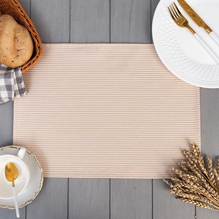 Салфетка сервировочная "этель" 32*45 см (бежевый) (1/200) 6705294