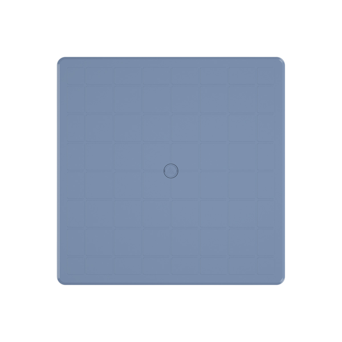 Стол пласт. квадрат. 80*80*74 см (синий) (1) "альтернатива" м2594