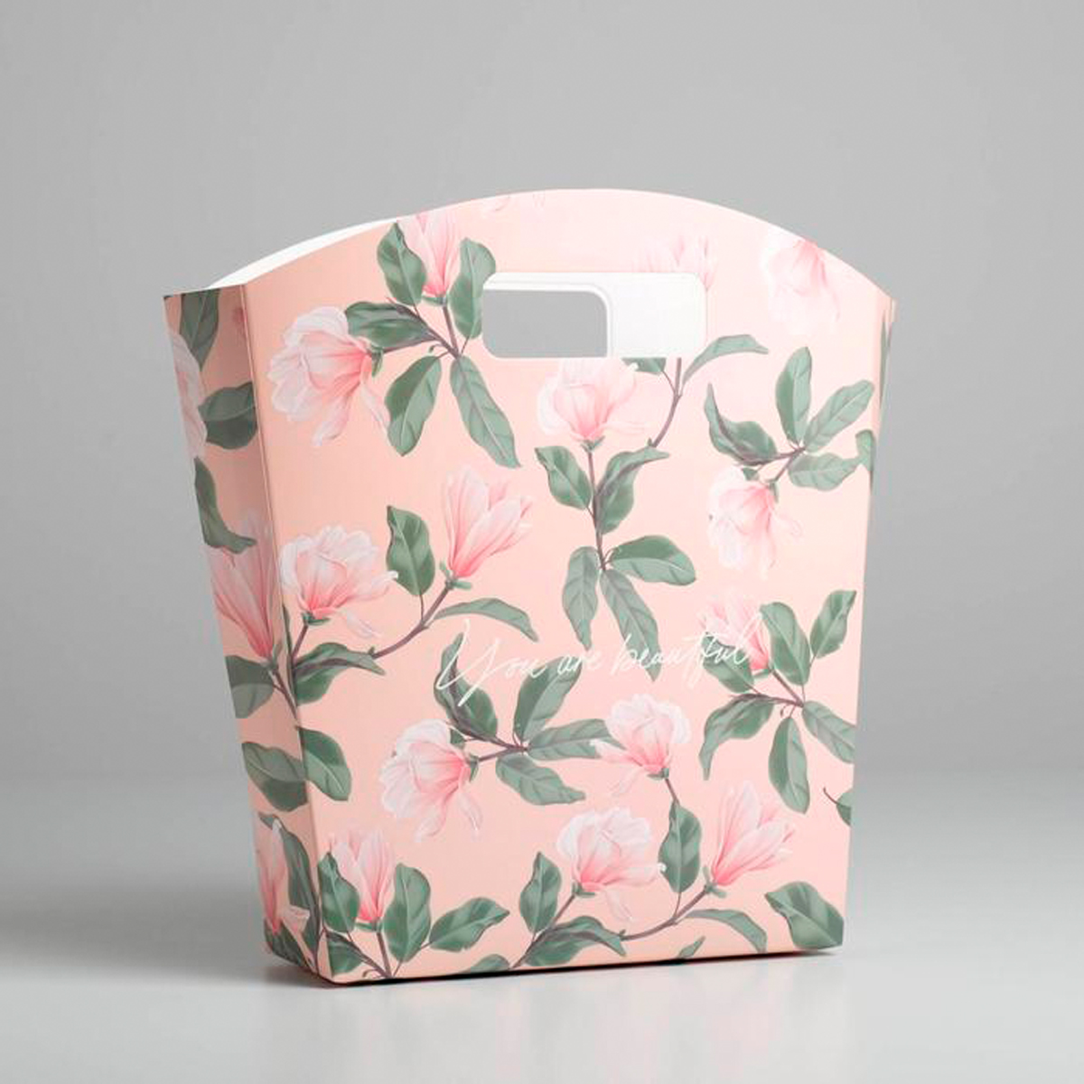 Пакет подарочный "you are beautiful" 26*28*8 см (1/5/290) "дарите счастье" 5219720