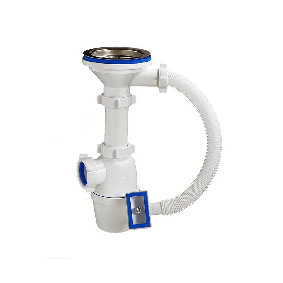 Сифон 3 1/2" х 40 мм с переливом (1/30) "orio" а-4007