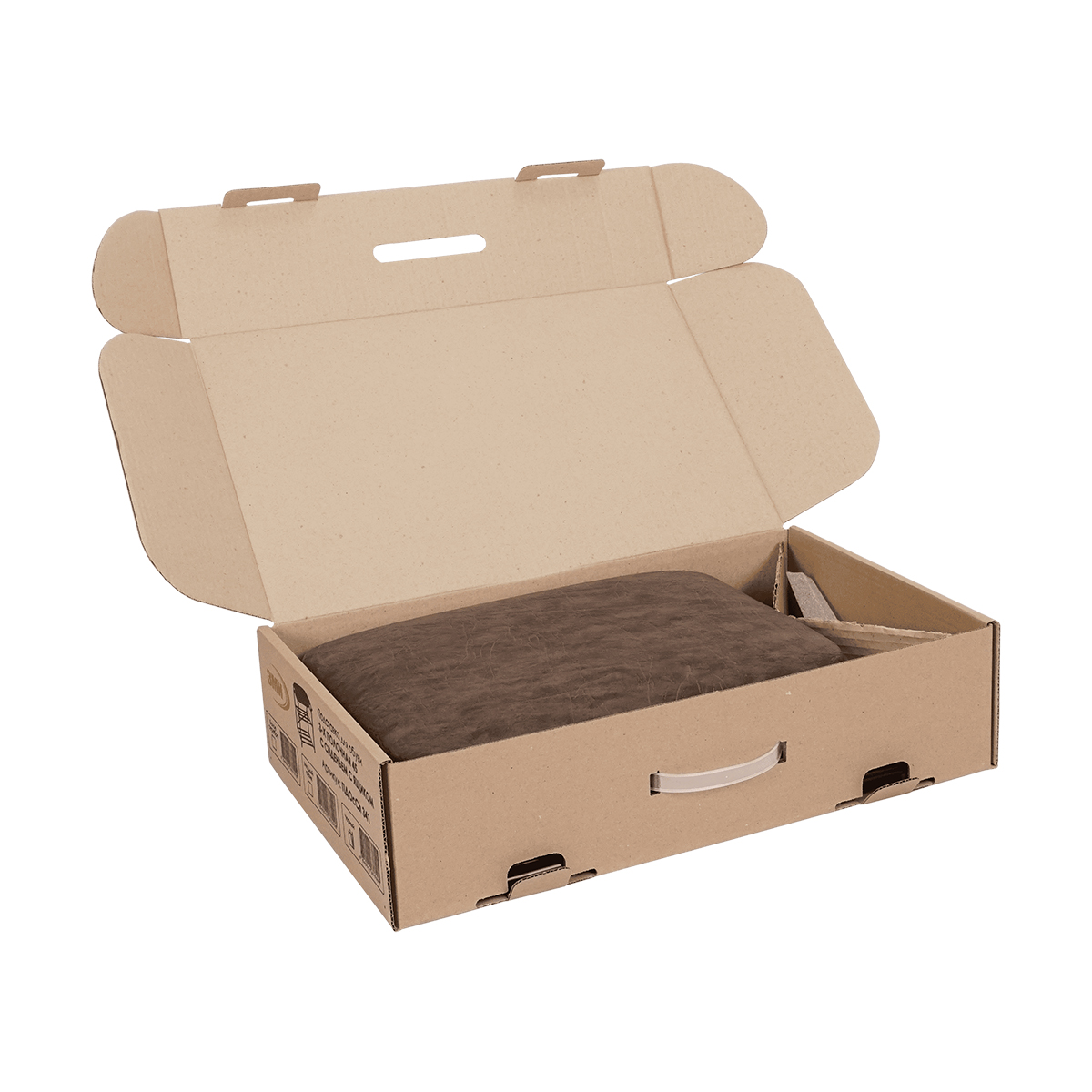 Подставка для обуви "альфа 13" 2 полки с сиденьем и ящиком (450*300*480 мм) черный (1) пдоа13ся ч