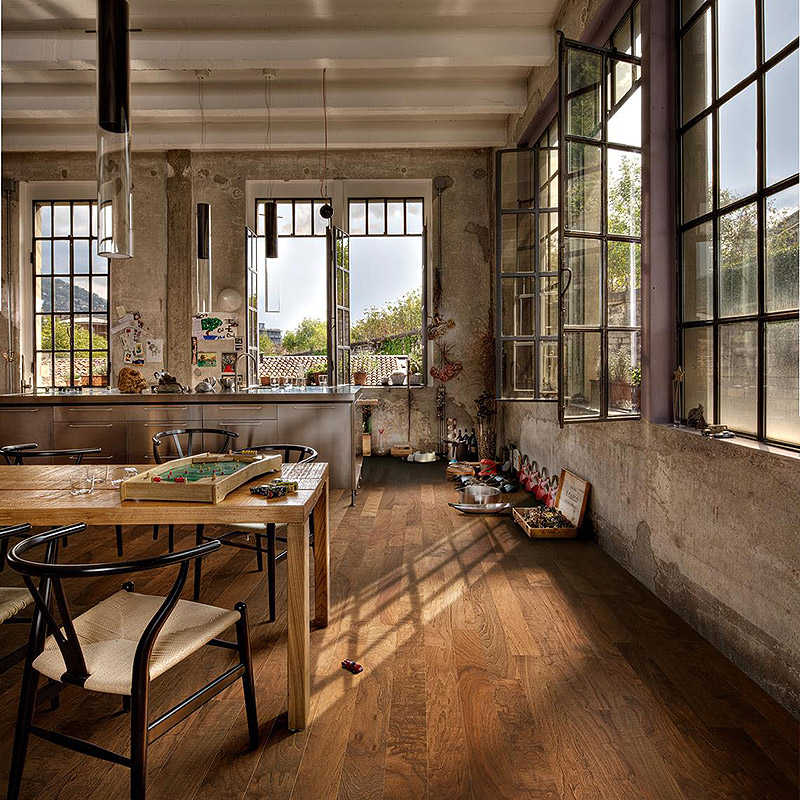 Паркетная доска Kahrs Spirit Unity Орех Фруктовый Сад матовый однополосный SPIRIT WALNUT ORCHARD 1S