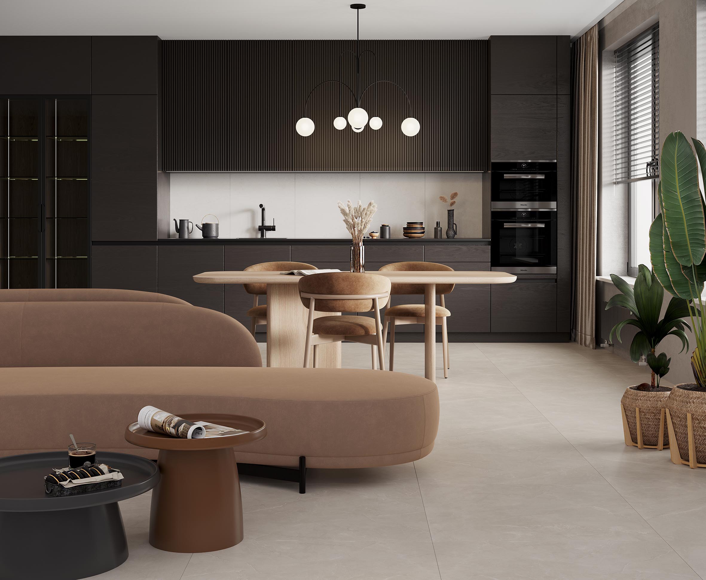 Impronta ivory керамогранит сатинированный 80x80