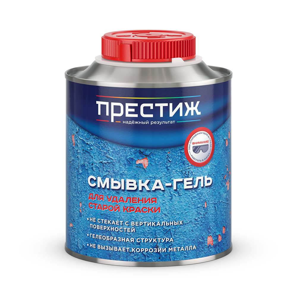 Смывка-гель л/к покрытий 0,8 кг (1/6) "престиж"