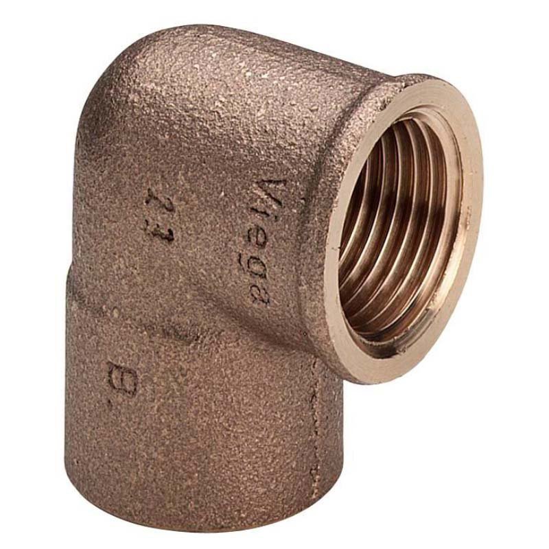 Угол 90° переходной пайка - ВР 28 x 3/4" VIEGA бронза