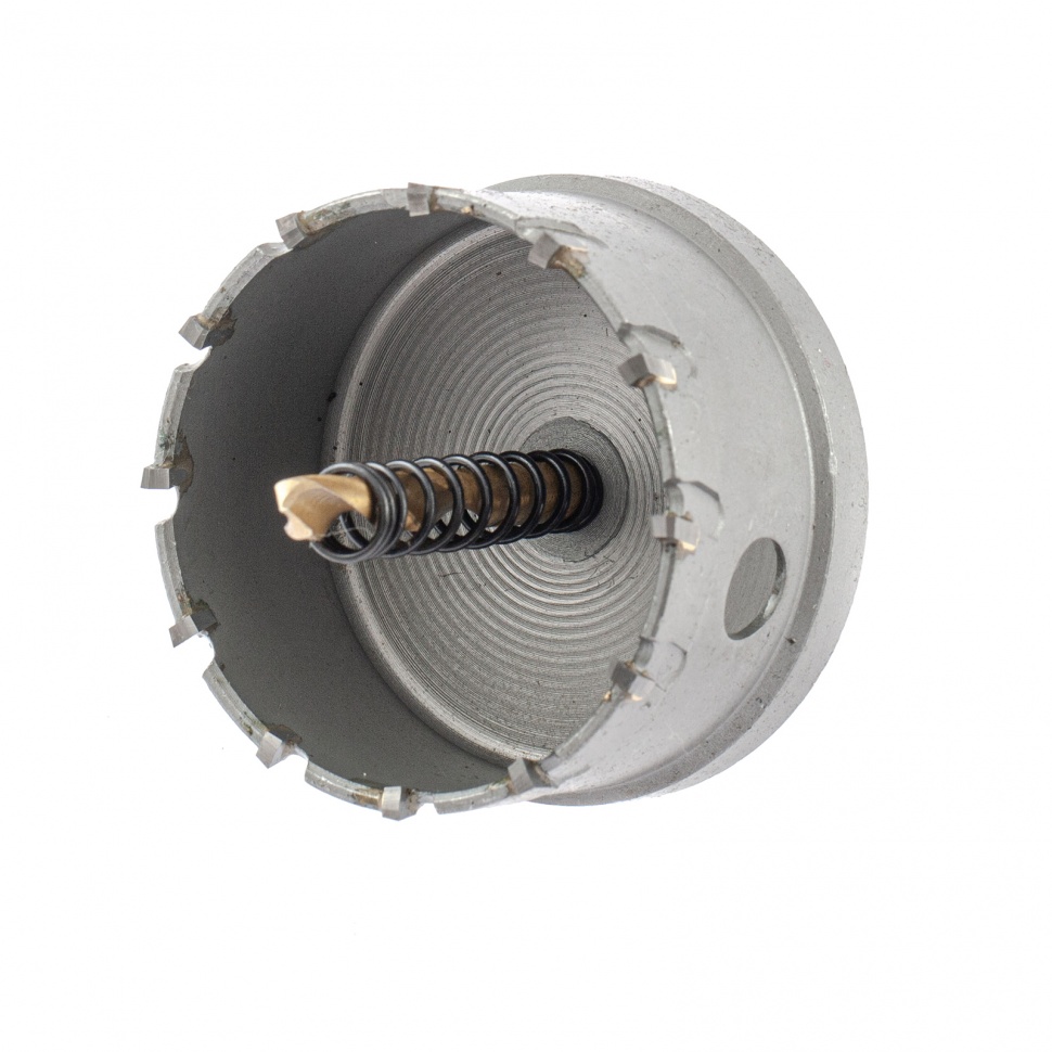 Коронка по металлу твердосплавная, 60 мм Denzel (724017)