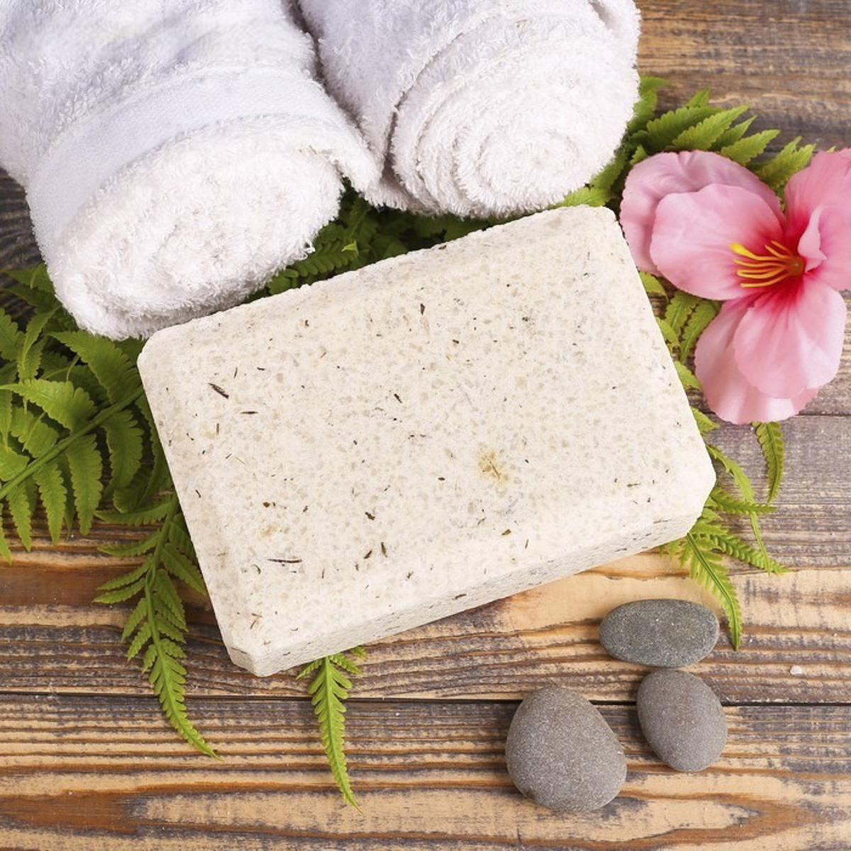 Брикет соляной для бани и сауны с алтайскими травами "чабрец" 1,35 кг "добропаровъ" 3519609