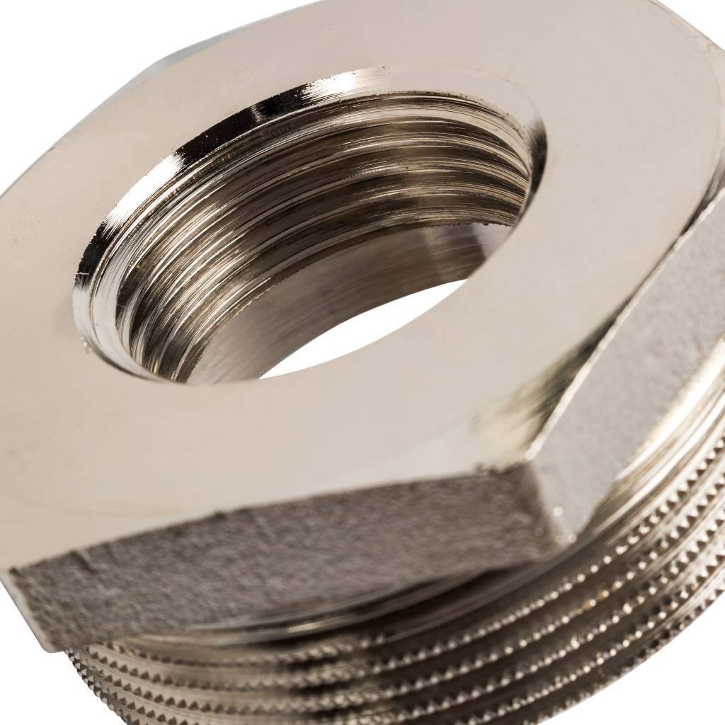 Футорка редукционная НВ 2 x 1" никель STOUT