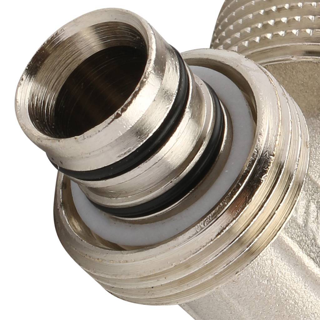 Угол переходной 20 х 3/4'' НР обжимной TIEMME для металлопластиковых труб