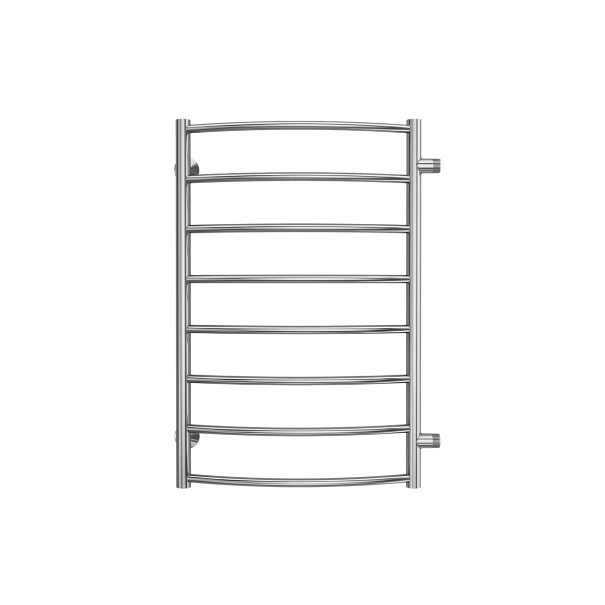 Полотенцесушитель водяной "классик" п8 500*800 боковое подключ. 600 (хром) "terminus"