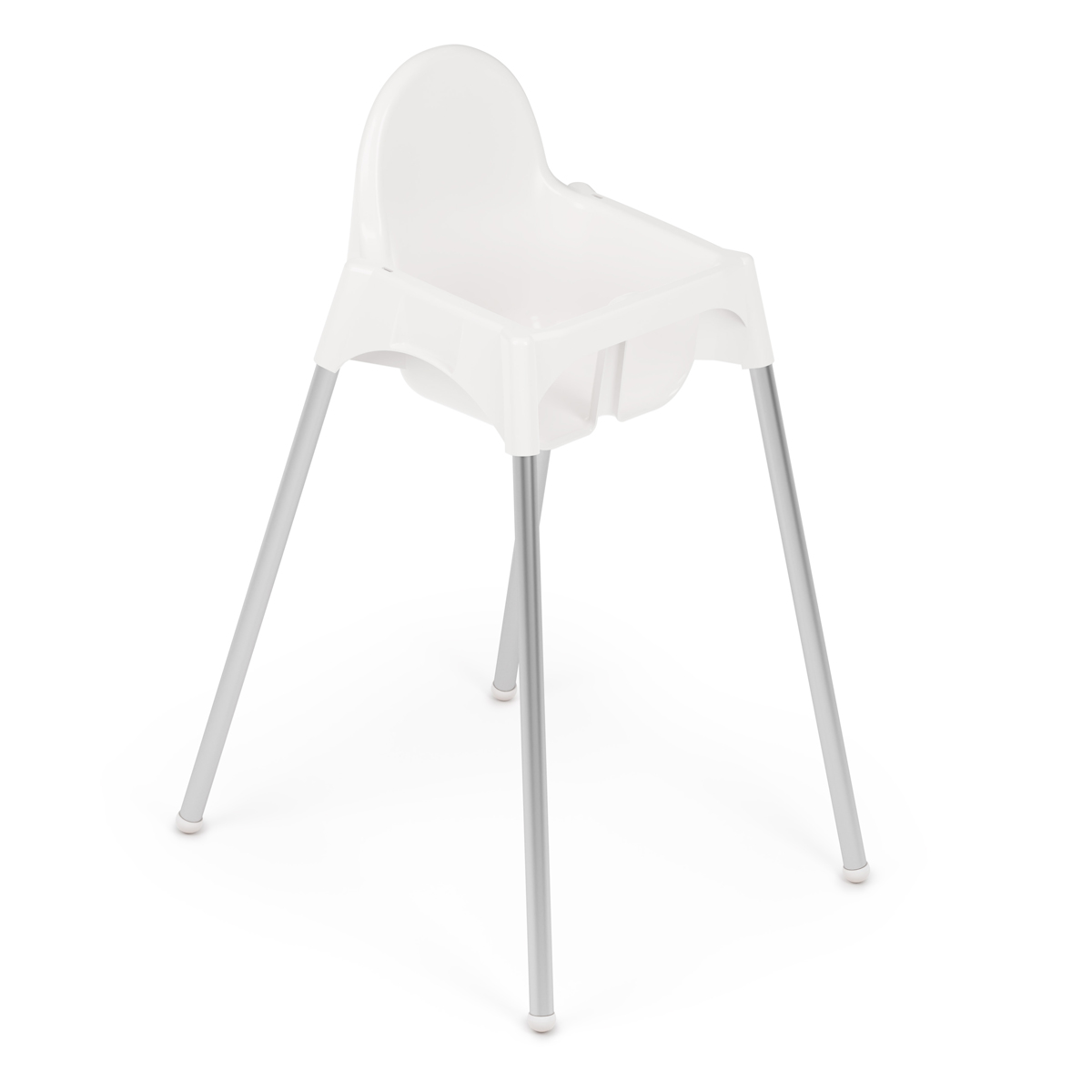Стул для кормления (белый) (1/4) "альтернатива" м6247