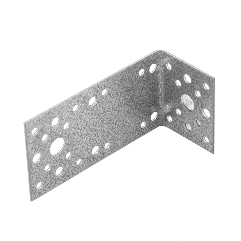 Крепежный уголок ассимичный 2 мм, KUAS 130x50 х 65 мм Сибртех (46448)