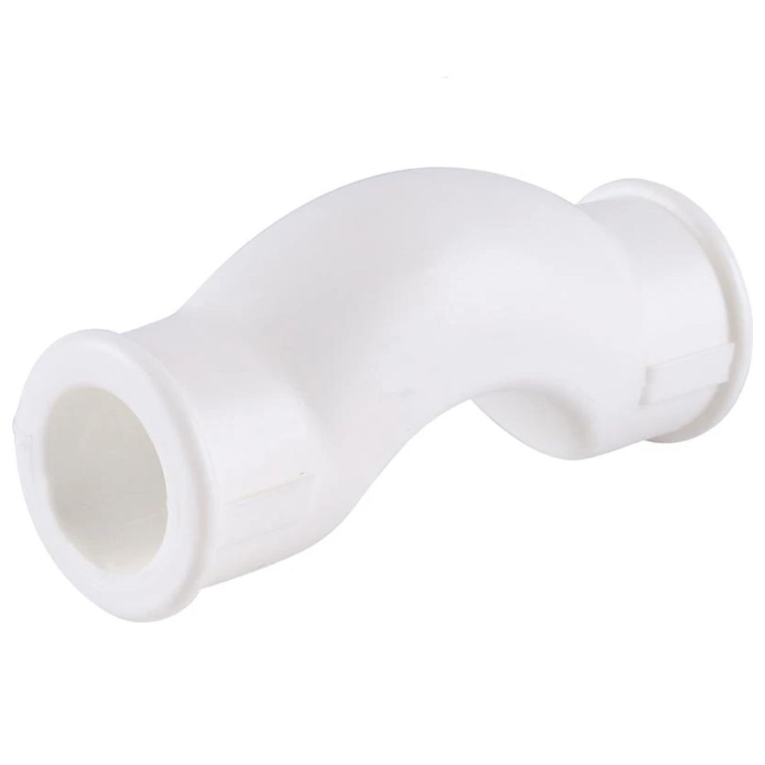 Обвод равнопроходной KALDE 25 мм коороткий под пайку белый