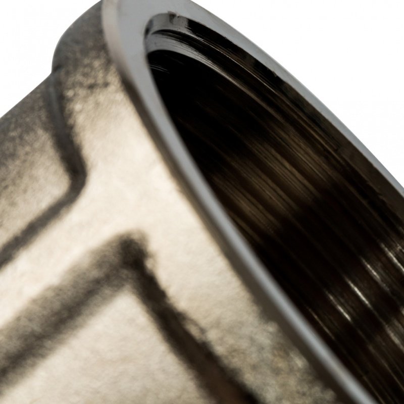 Муфта резьбовая 2" ВР никель STOUT