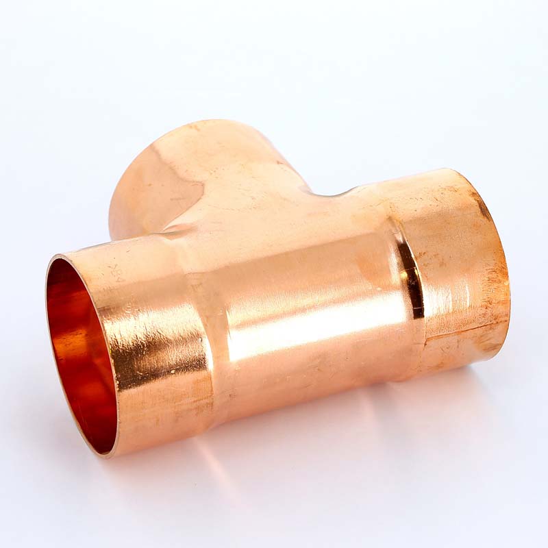 Тройник равнопроходной VIEGA под пайку 76 мм медный