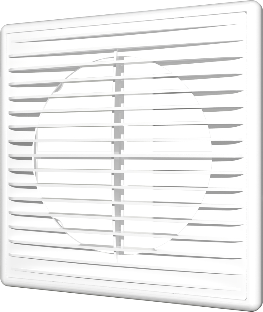 Решетка вентиляц. разъемная  208 х 208 мм пласт. (1/35) "эра"  2121п