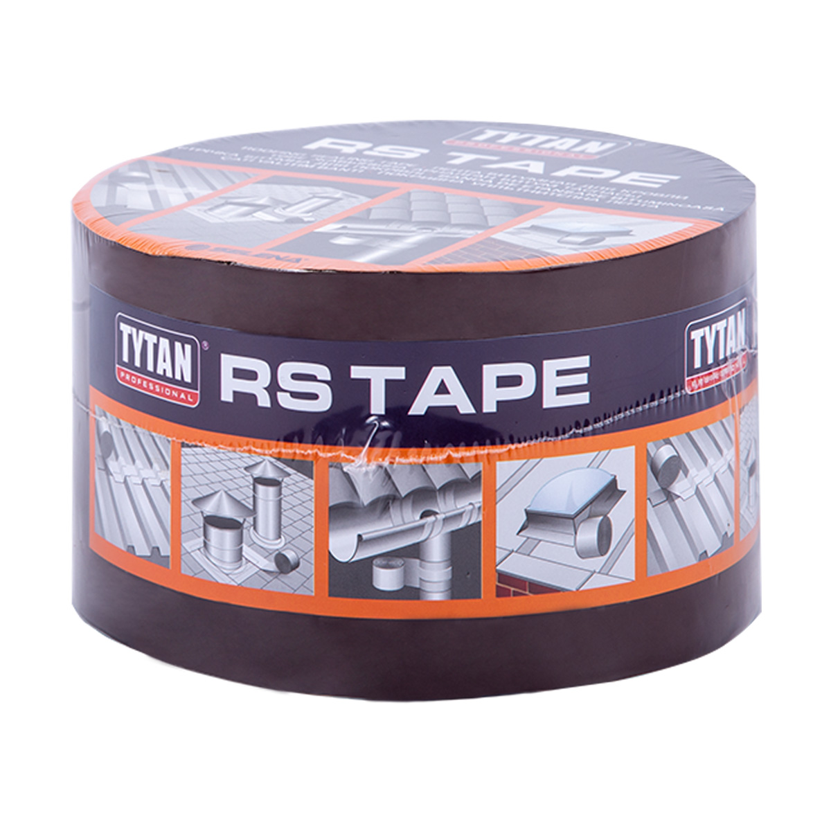 Лента кровельная уплотнительная 10 см х 10 м коричневый (3) "tytan professional"