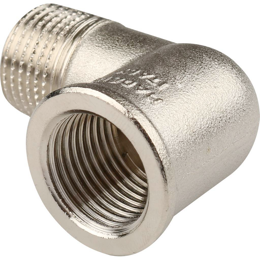 Колено ВР-НР 1" x 1" никель TIEMME