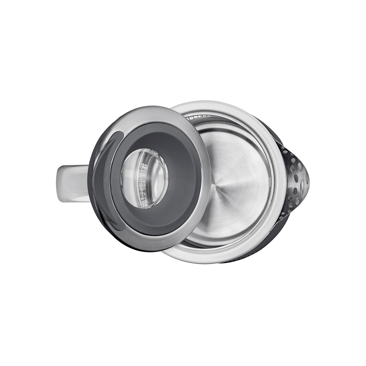 Чайник электр. pwk 1715 cgl "water way pro" 1,7 л стекло (графит) (1/4) "polaris"