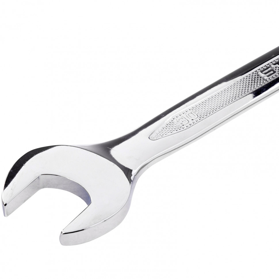 Ключ комбинированный, 30 мм, CrV, антислип Stels (15266)