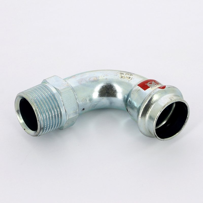 Угол пресс-Н 22x3/4" оцинкованная сталь Prestabo VIEGA