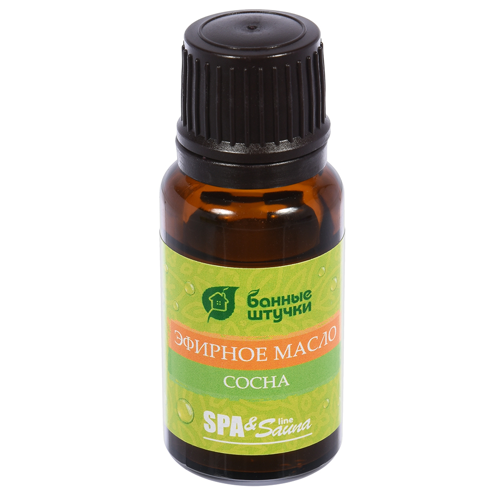 Масло эфирное "сосна" 15 мл (1/28) "банные штучки" 30007