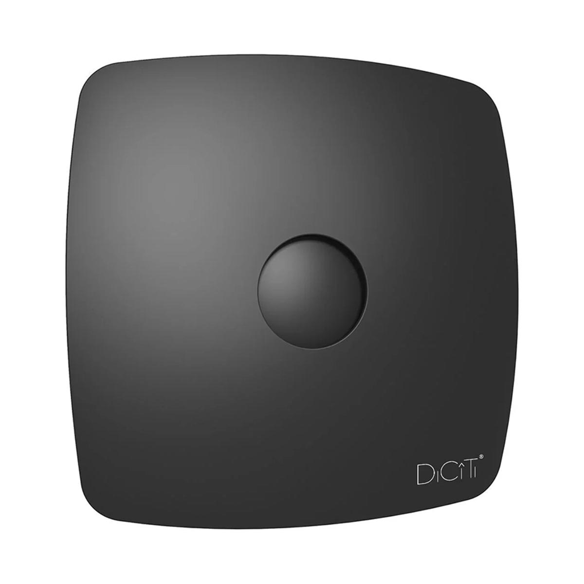 Вентилятор rio 4c matt black осевой с обратным клапаном d100 декоративный (1/15) "diciti"