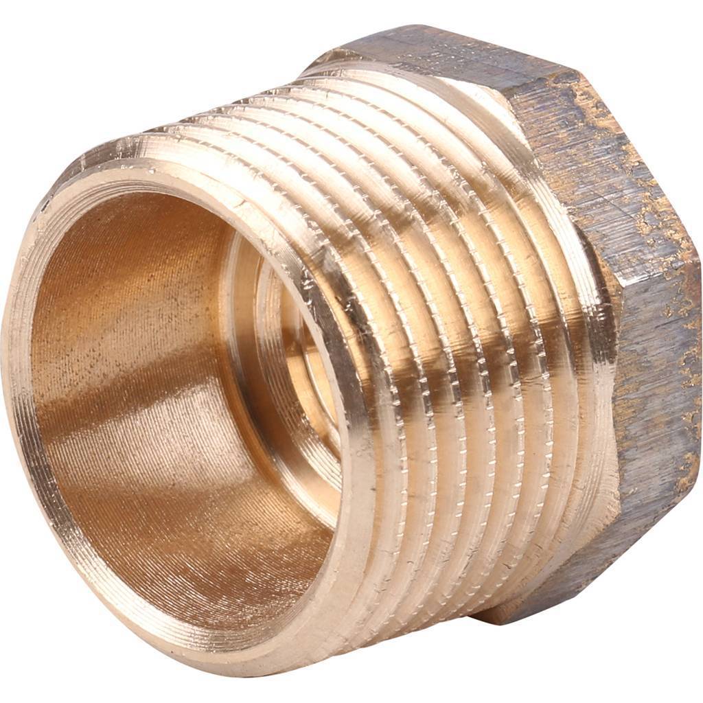 Футорка редукционная НВ 1/2" x 1" бронза VIEGA (266486)