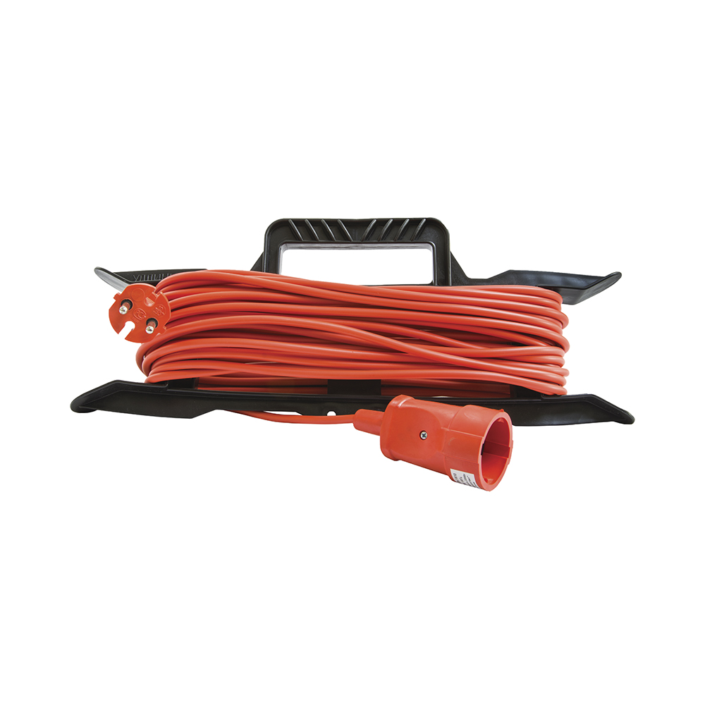 Удлинитель на рамке розетка "евро" 16 м  пвс 2*0,75 мм (1/15)  (ух10-101 16 м)