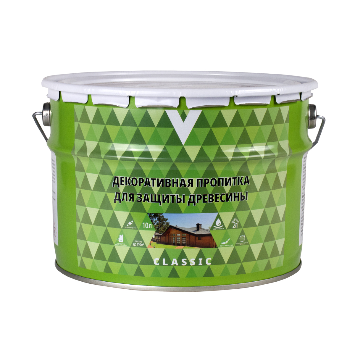 Пропитка декоративная "classic" бесцветная 10 л (1) "v"