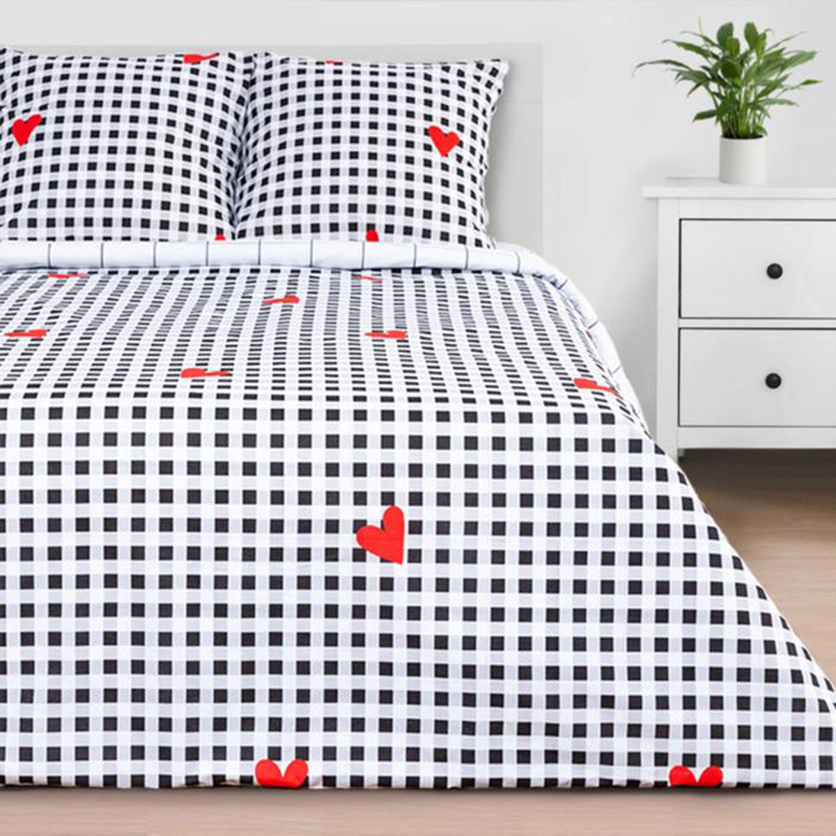 Постельное белье "этель" big love 2 сп. (бязь) (1) 5181633