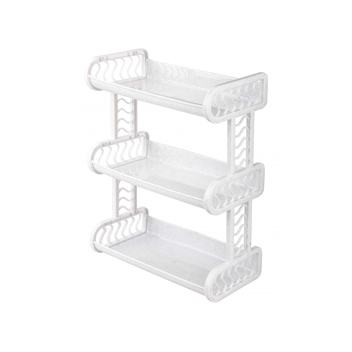 Полка пластм. 3-ярусная (1/10)  "альтернатива" м299