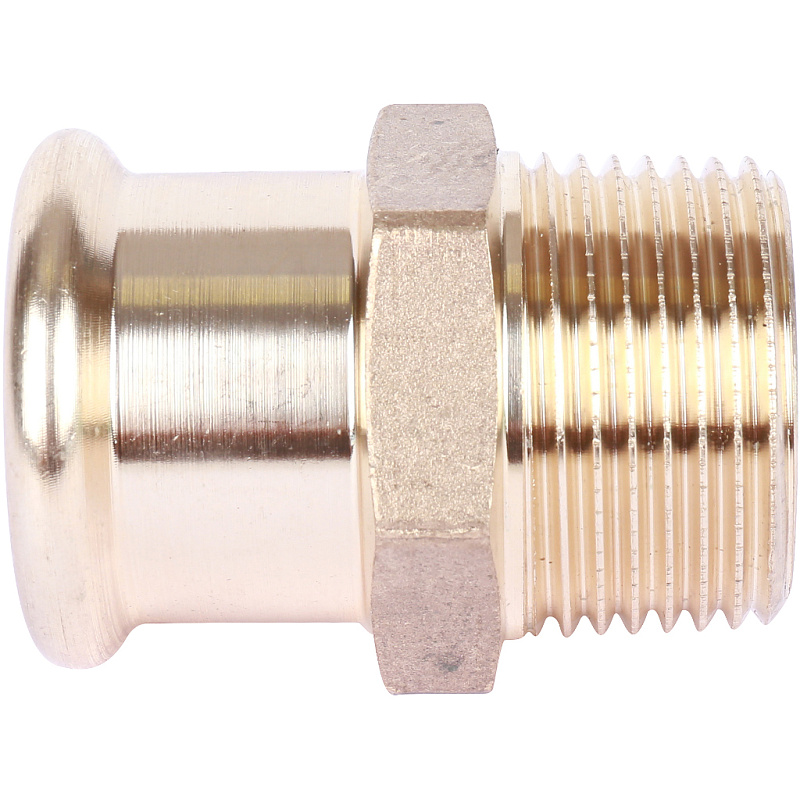 Муфта переходная 28 x 3/4" НР под пресс SANHA