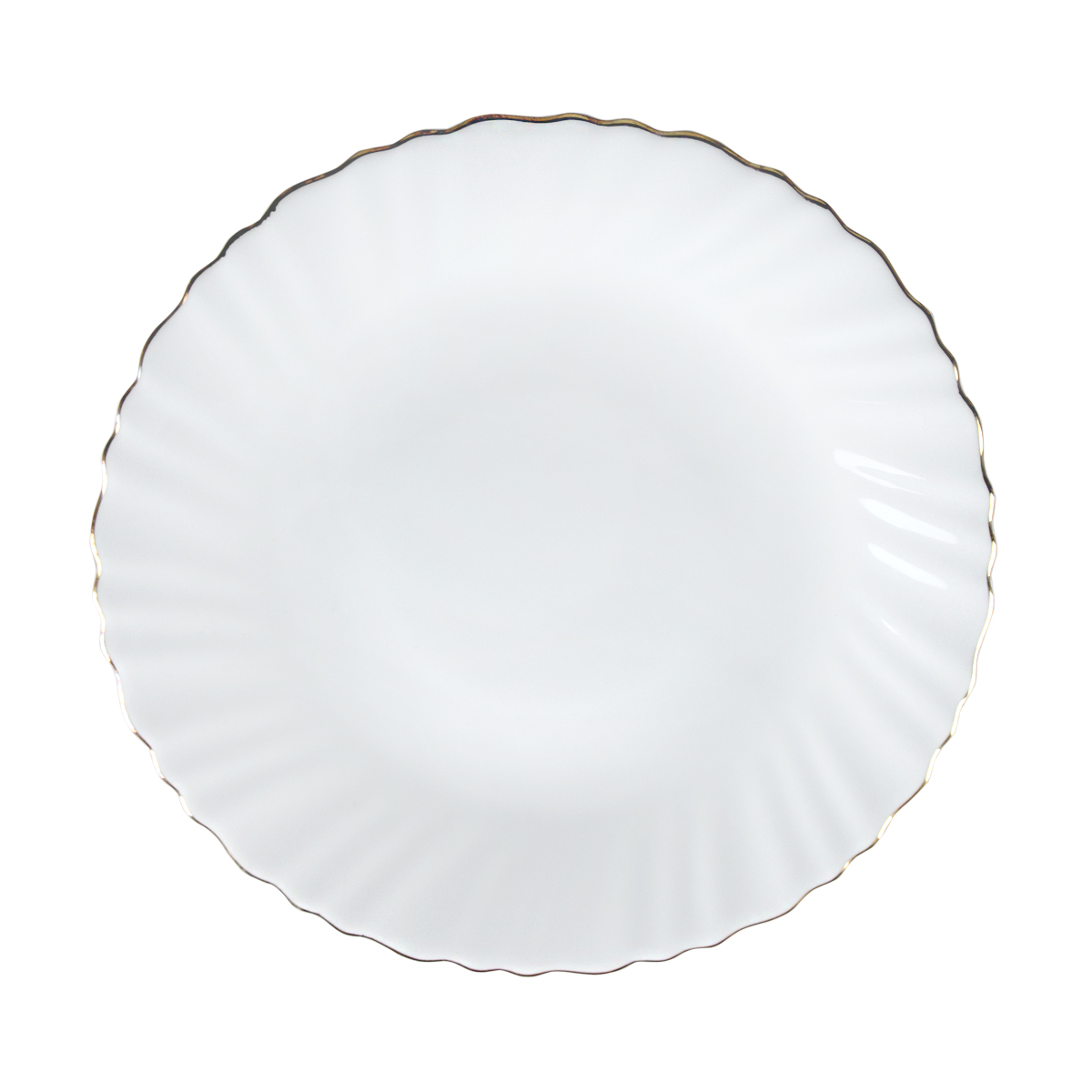 Тарелка обеденная "opal" royal 23 см, опаловое стекло (6/48) h06211