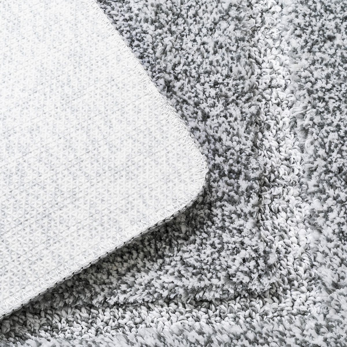 Коврик для ванной "etna" 60*90 см, полиэстер (серо-белый) (1/30) "swensa" swm-5005gry-b